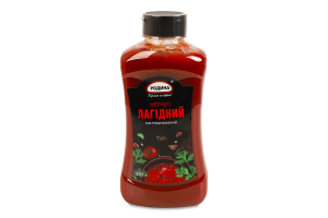 Кетчуп пастеризованный Нежный Родина п/бут 550г