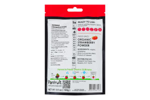 Клубника сублимированная пудра Panfruit д/п 100г