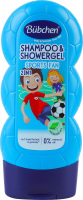 Шампунь для детей от 3лет для мытья волос и тела 2в1 Юный спортсмен Bubchen 230мл