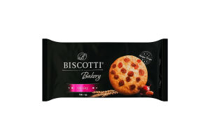 Печиво здобне пісочно-відсадне з родзинками Bakery Biscotti м/у 150г