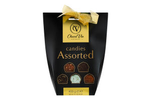 Цукерки Асорті 400г Чокко Віа