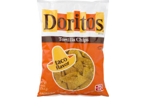 Doritos Tortilla Chips Taco Flavor