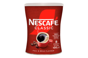 Кофе растворимый гранулированный Classic Nescafe ж/б 100г