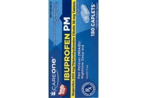 CareOne Ibuprofen PM - 180 CT