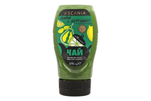 Концентрат Чай Лайм та бергамот з медом 375г пет перевернутий Асканія