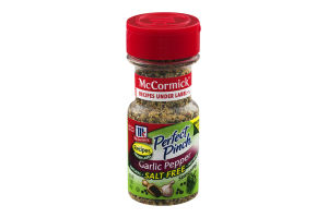 McCormick Perfect Pinch Garlic Pepper Salt Free