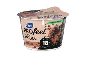 Мус протеїновий Шоколад безлактозний 150г стакан Valio PROfeel