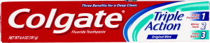Colgate Triple Action Toothpaste Original Mint