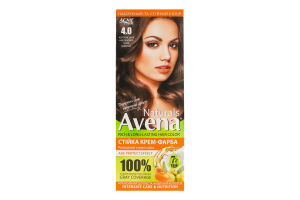 Крем-фарба для волосся стійка Naturals №4.0 Avena 1шт
