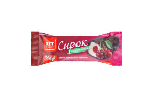 Сирок глазурований 15% з наповнювачем Вишня Хіт продукт м/у 36г