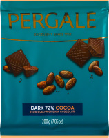 Шоколад чорний Pergale 72%