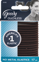Goody Ouchless No Metal Elastics - 17 CT