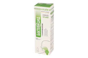 Спрей з хлорофіліптом Бактероцид 50мл