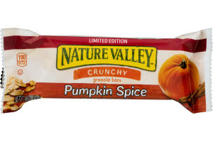 Nature Valley Crunchy Granola Bars Pumpkin Spice