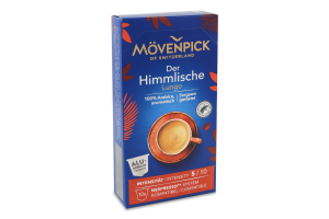 Кофе жареный молотый в капсулах Lungo Der Himmlische Movenpick к/у 57г