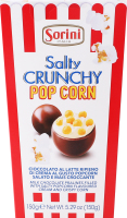 Цукерки шоколадні pop corn Sorini 150г