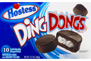 Hostess Ding Dongs Cakes - 10 CT