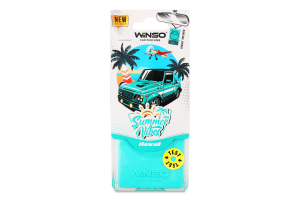 Ароматизатор д/авто Summer Vibes Hawaii полімерний Winso