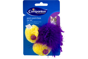 Companion Pom-Pom Boa Cat Toy