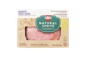 Hormel Natural Choice Honey Deli Ham, 8 Ounce