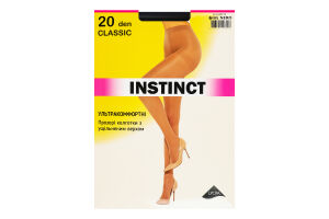 Колготки женские Instinct Classic 20den 6 nero