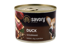 Корм консервований Duck Gourmand Savory з/б 200г