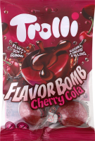 Цукерки желейні з фруктовим соком зі смаком вишні та коли Flavor bomb cherry cola Trolli м/у 75г