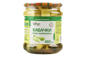 Конс Кабачки Українська Зірка 460 г марин. різані /ТО