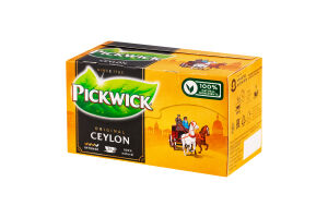 Чай чорний натуральний Ceylon Original Pickwick к/у 20х2г