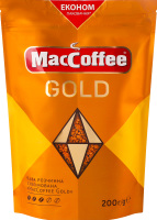 Кофе растворимый сублимированный Gold MacCoffee д/п 200г