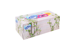 Салфетки косметические 3-х слойные Deluxe Zewa 150шт