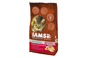 IAMS High Protein Cat Food Chicken & Salmon