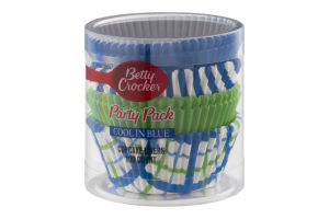 Betty Crocker Party Pack Cupcake Liners Cool In Blue - 100 CT