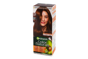 Крем-краска для волос стойкая Color Naturals №5.34 Garnier 1шт