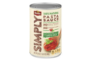 Hunts Simply 100% Natural Pasta Sauce
