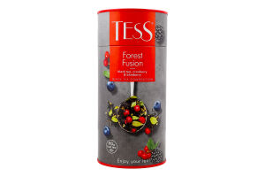 Чай Forest Fusion чорний 90г тубус Tess