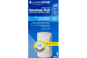 CareOne Antibacterial Bandage Roll