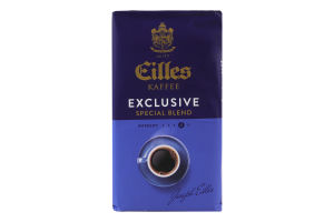 Кофе натуральный жареный молотый Special blend Exclusive Eilles м/у 500г
