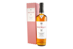 Віскі 0.7л 40% шотландське односолодове 12 лет Double cask The Macallan к/у