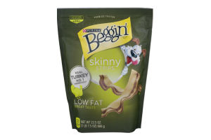 Purina Beggin' Skinny Strips Low Fat Dog Snack Turkey