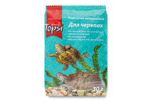 Корм сухой натуральный Для черепах Topsi м/у 30г