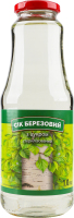 Сок с сахаром стерилизованный березовый КП Продтовари с/бут 1л