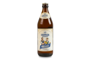 Пиво 0.5л 5.1% світле фільтроване солодове пастеризоване Helles Brauhaus Erdinger пл