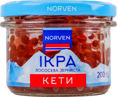 Ікра кети зерниста Norven с/б 200г
