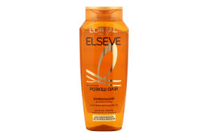 Шампунь для сухого волосся живильний Розкіш олій Elseve 250мл