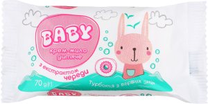 Крем-мило дит. Baby 70 г з екстрактом череди