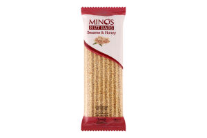 Батончик из семян кунжута и меда Minos м/у 100г