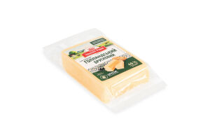 Сир 45% твердий Голландський брусковий Звени Гора кг