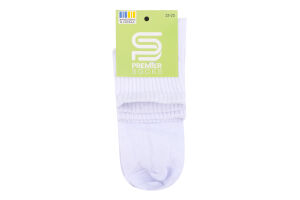 Шкарпетки підл Premier socks ажур серед біл р23-25