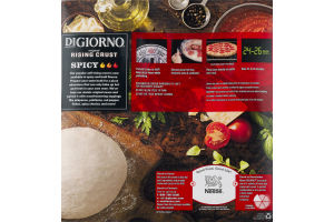 DiGiorno Original Rising Crust Spicy Selections Chorizo & Peppers